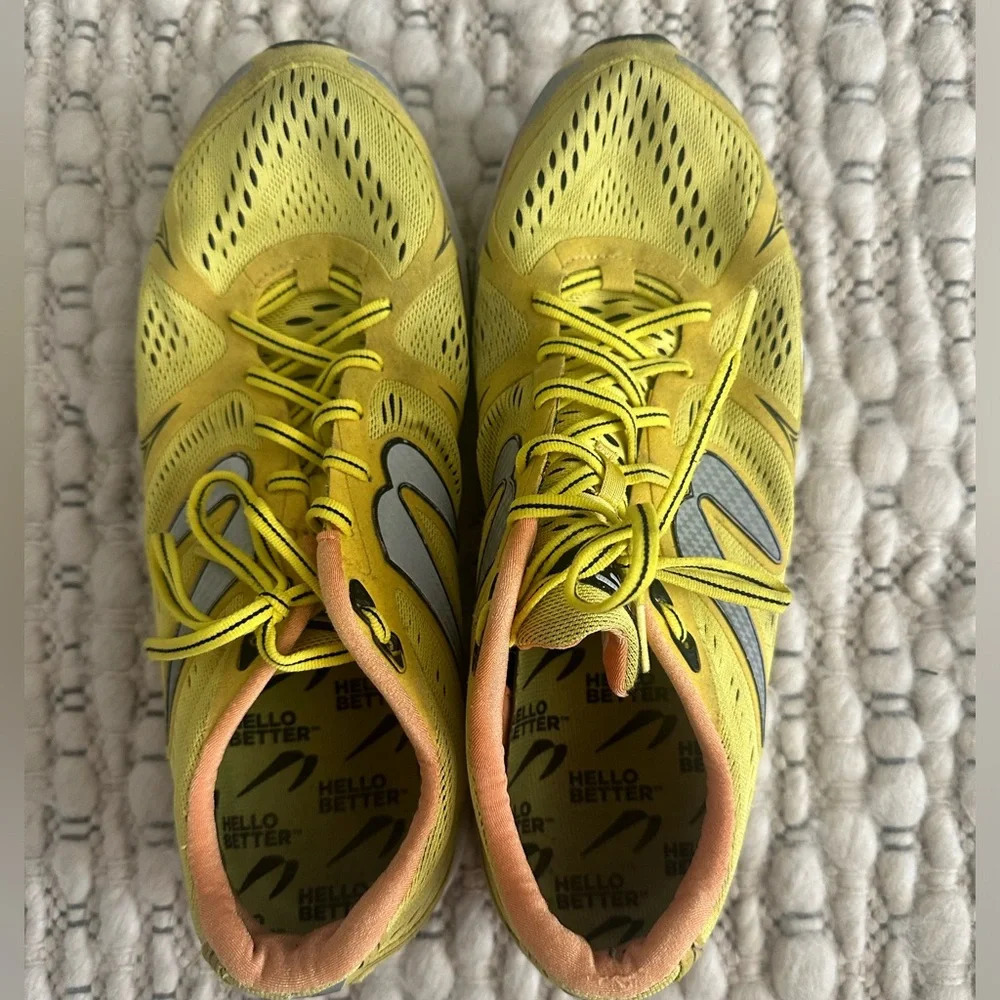 Newton Men’s Fate Pop 2 Yellow Running Shoes Size 11.5